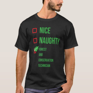 Wald- und Erhaltungstechniker Weihnachten T-Shirt