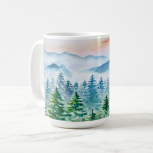 Wald und Gebirge Kaffeetasse