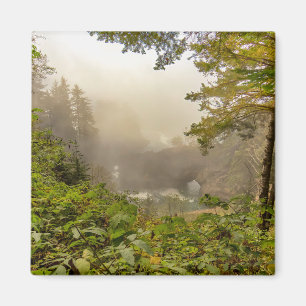 Wald- und Ozeanlandschaft Magnet