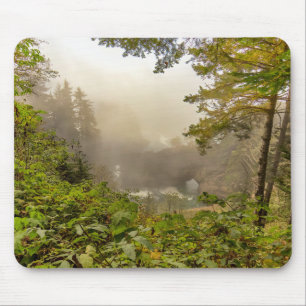 Wald- und Ozeanlandschaft Mousepad