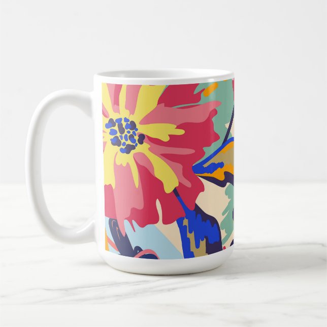 Wald und Rosen Kaffeetasse (Links)