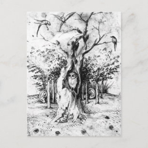 Wald- und Seefeld von Hieronymus Bosch Postkarte