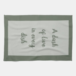 Wald - Weiße Küchentücher