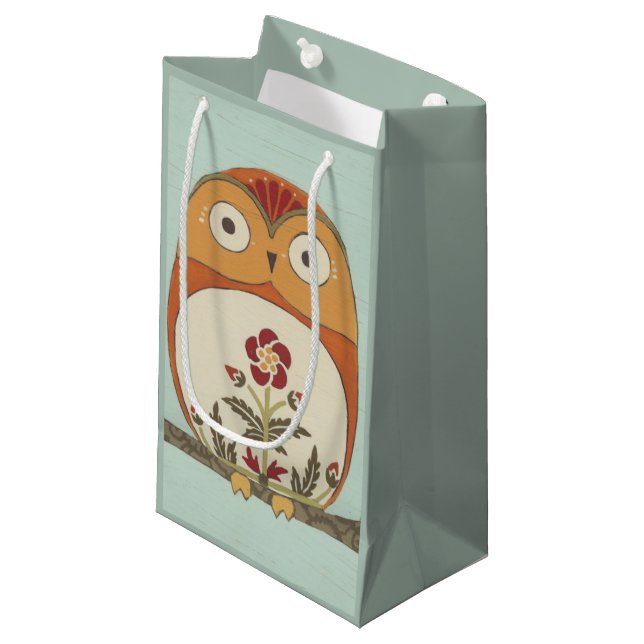 Wald Whimsy II Kleine Geschenktüte (Vorderseite Schrägansicht)