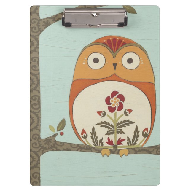 Wald Whimsy II Klemmbrett (Vorderseite)