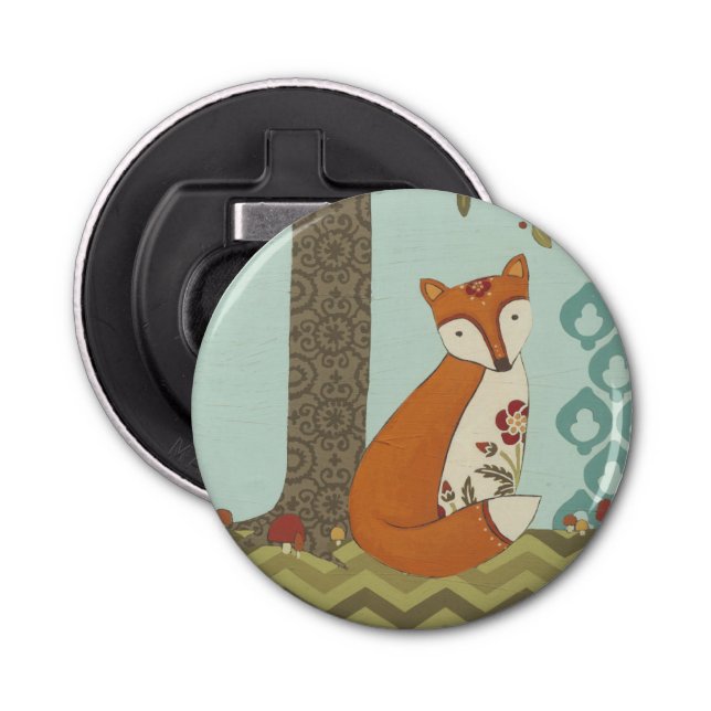 Wald Whimsy III Flaschenöffner (Vorderseite)