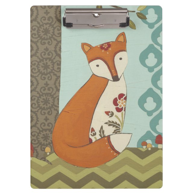 Wald Whimsy III Klemmbrett (Vorderseite)