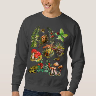 Wald, wilde Pilze Sweatshirt