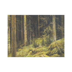 Wald Wilderness von Ivan Shishkin Leinwanddruck