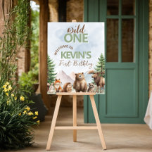 Wald-Wildnis-Wildes-Eines-16x20-Willkommensschild