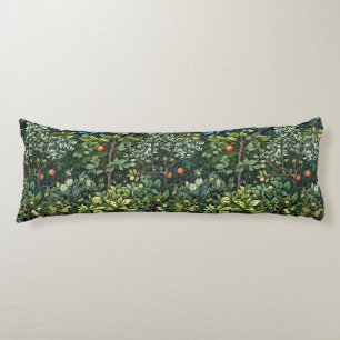 Wald, William Morris, Blumenmuster, Natur Seitenschläferkissen