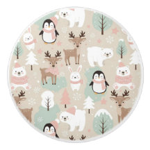 Wald-Wunderwald-Tiere Winter