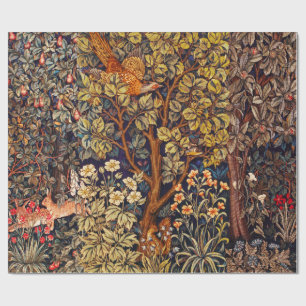 WALDBÄLDER Haare, Pheasant, braun Geschenkpapier