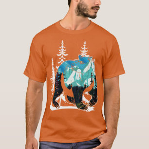 Waldbär im Lover Naturschutz T-Shirt