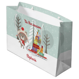 Waldbär Weihnachten Große Geschenktüte