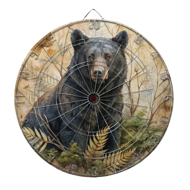 Waldbärentafel Dartscheibe (vorne)