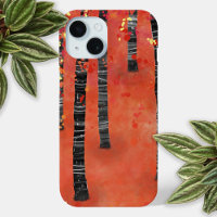 Waldbaum Abstrakt Red