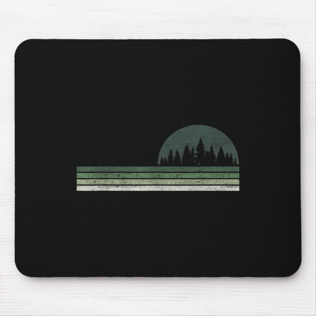 Waldbaum Naturbäume Umweltschutz Mousepad (Vorne)
