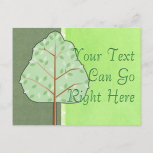 Waldbaum Postkarte