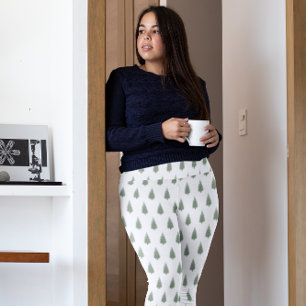 Waldbaumen Weihnachten Leggings