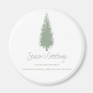 Waldbaumen Weihnachten Magnet