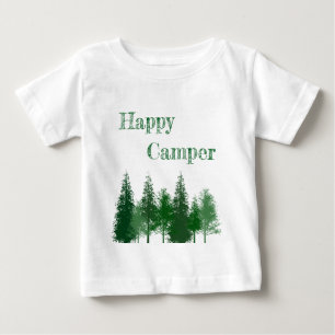 Waldbaumen zum Geburtstag Baby T-shirt