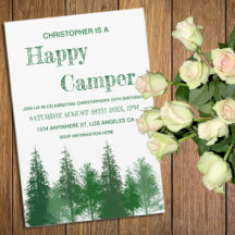 Waldbaumen zum Geburtstag