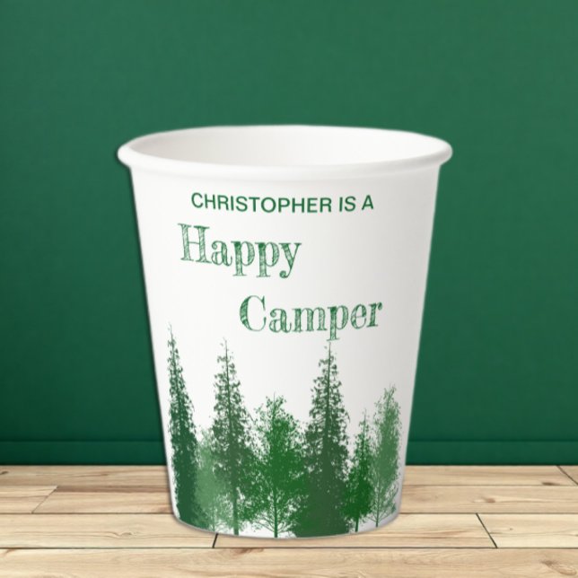 Waldbaumen zum Geburtstag Pappbecher (Von Creator hochgeladen)