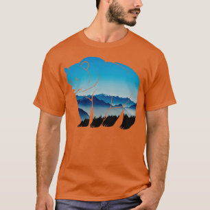 Waldbewohner Forester tragen Waldtiere T-Shirt
