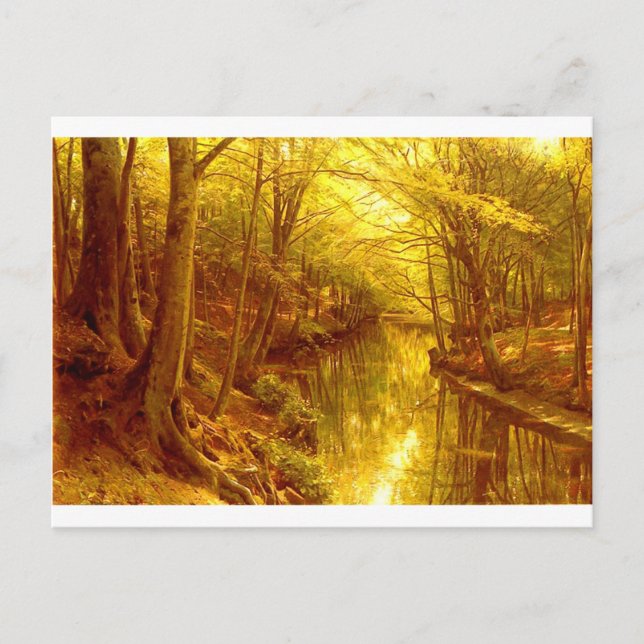 Waldbilder-8 Postkarte (Vorderseite)