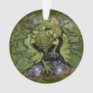 Waldblätterdragon~magnet Ornament