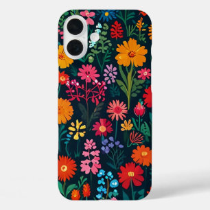 WALDBLUMEN iPhone 16 PLUS HÜLLE