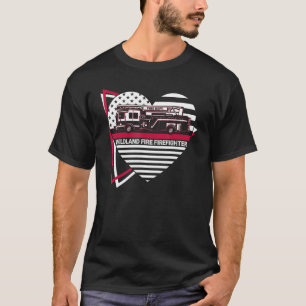 Waldbrand-Feuerwehrmann Waldbrand-Feuerwehrmann T-Shirt