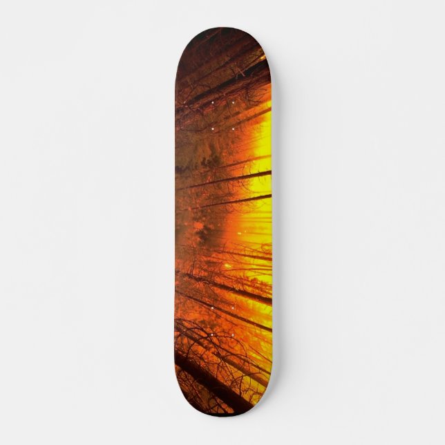 Waldbrand Skateboard (Vorne)
