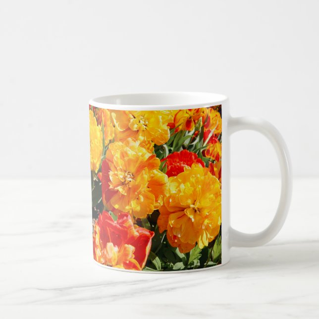 Waldbrände-Blume Kaffeetasse (Rechts)