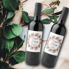 Waldbrände in liebenswertem Gedächtnis Weinetikett