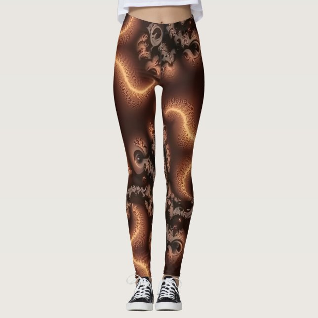 Waldbrände Leggings (Vorderseite)
