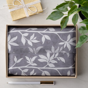 Waldbrise Minimalistische Botanische Silhouette La Seidenpapier
