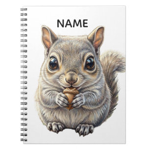 Waldcharm Eichhörnchen-Nussensammler Notizblock