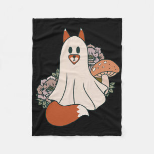 Waldcore-Fuchs-Whimsigoth-Vintage-Halloween-Geist Fleecedecke