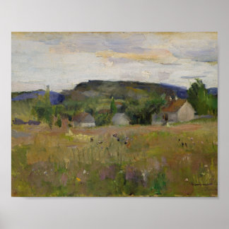 Walddorf Naturschutzgebiet Mauer Poster