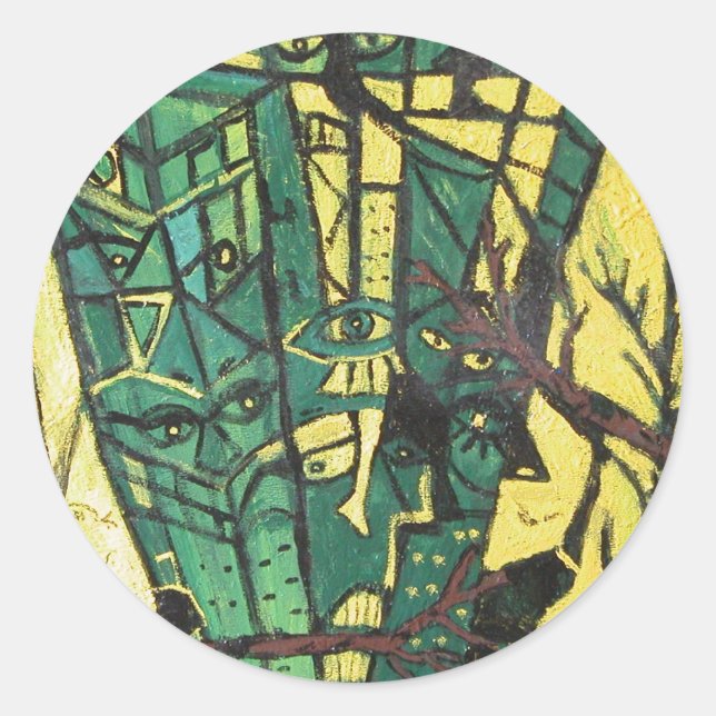 WALDEATERS RUNDER AUFKLEBER (Vorderseite)