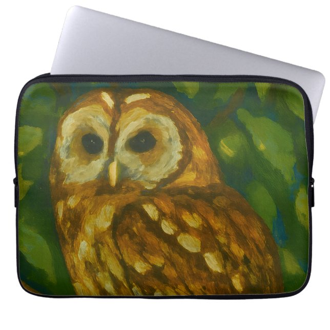 Waldelandbeobachter - Realistische Schwertkunst Laptopschutzhülle (Vorderseite)