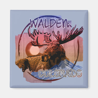 Walden Colorado rustikaler Elchmagnet Magnet