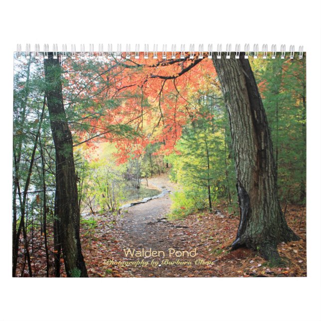 Walden Pond-4-Saison 2022: Kalender (Titelbild)