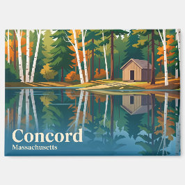 Walden Pond State Reservation USA Magnet