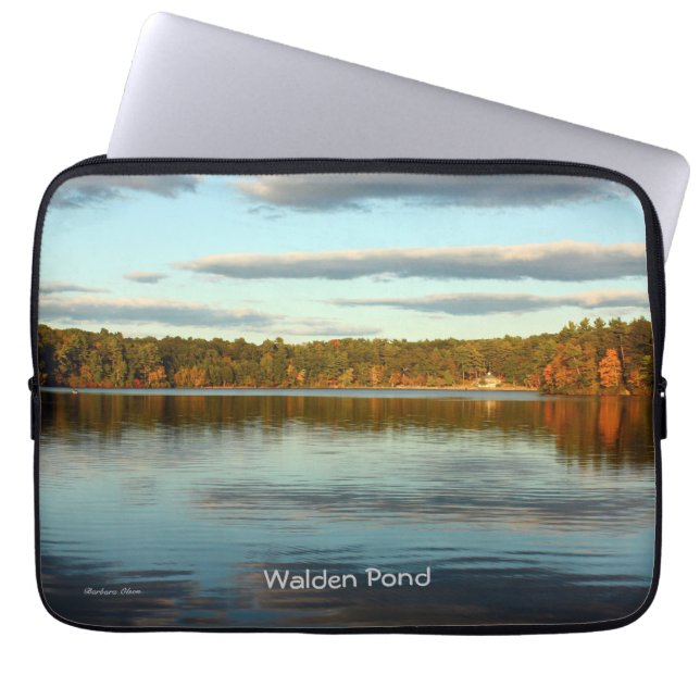 Walden Teich: Laptopabdeckung Laptopschutzhülle (Vorderseite)