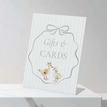 Waldenten-Jungen-Babyparty-Geschenke & Karten