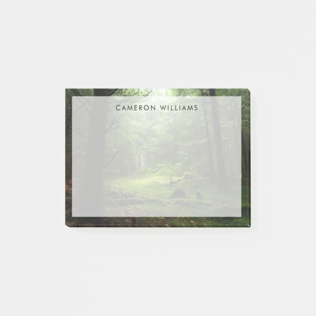 Wälder | Auvergne Frankreich Post-it Klebezettel (Vorderseite)