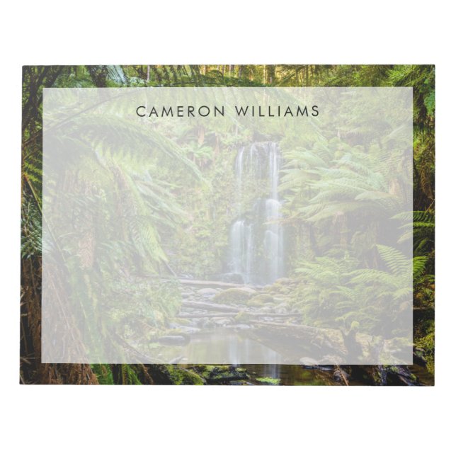 Wälder | Beauchamp Falls Australien Notizblock (Vorderseite)